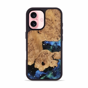 Scratch Proof Glass Iphone 16 Wood Phone Case - Jadyn (Cosmos, 777930)