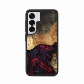 Ultra Thin Galaxy S25 Wood Phone Case - Colin (Red, 768877)