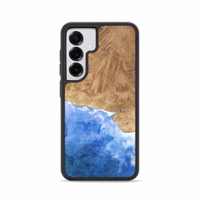 Anti Scratch Shield Galaxy S25 Wood Phone Case - Rosanne (Coastal, 776617)