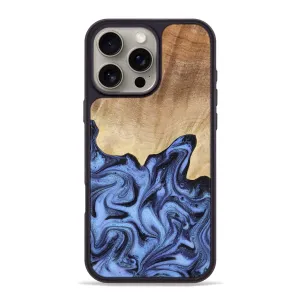 Dustproof Cover Iphone 16 Pro Max Wood Phone Case - Stan (Blue, 778021)