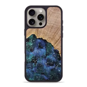Iphone 16 Pro Max Wood Phone Case - Zayn (Cosmos, 775843) Fingerprint Free Bubble Free Installation