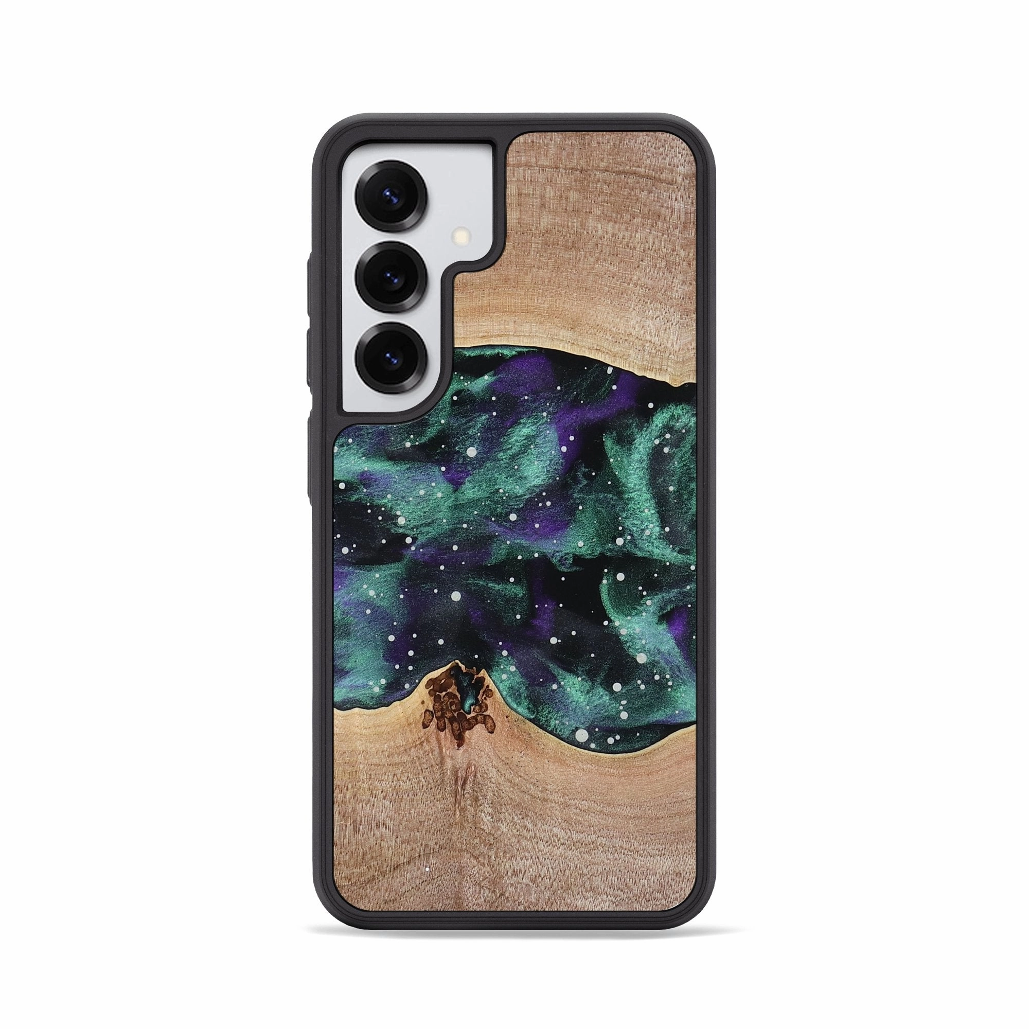 Galaxy S25 Wood Phone Case - Rollie (Cosmos, 778429) Anti Finger Stain