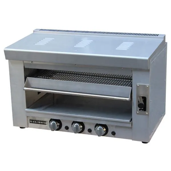 Black Diamond - BDSAL-36/NG Heavy Duty Infrared Gas Salamander 35"W