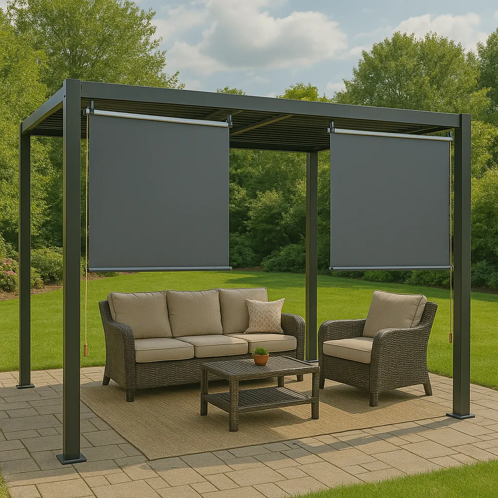 BreezeGuard Pergola Curtain
