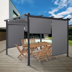 BreezeGuard Pergola Curtain