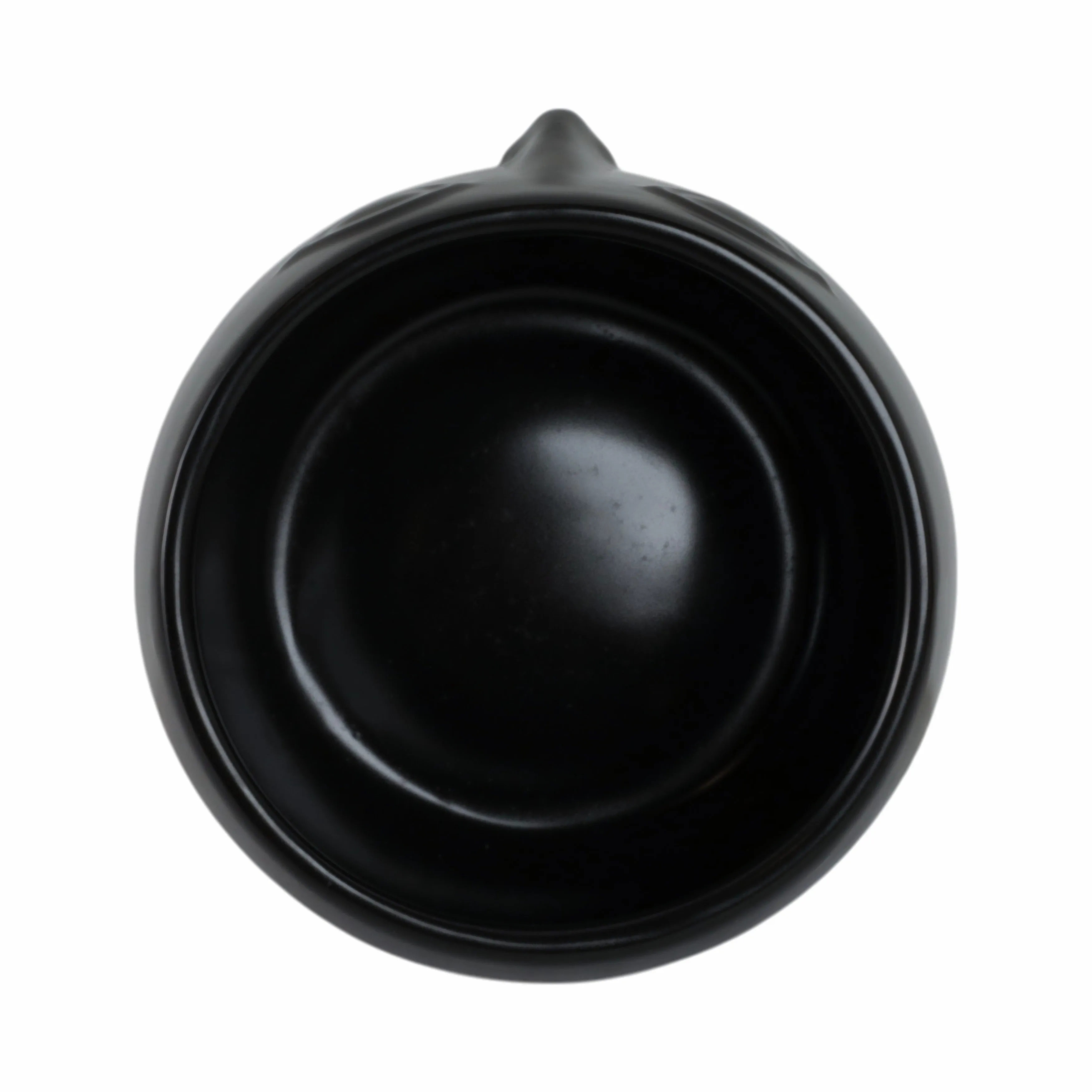 Ceramic 7" Face Planter, Matte Black
