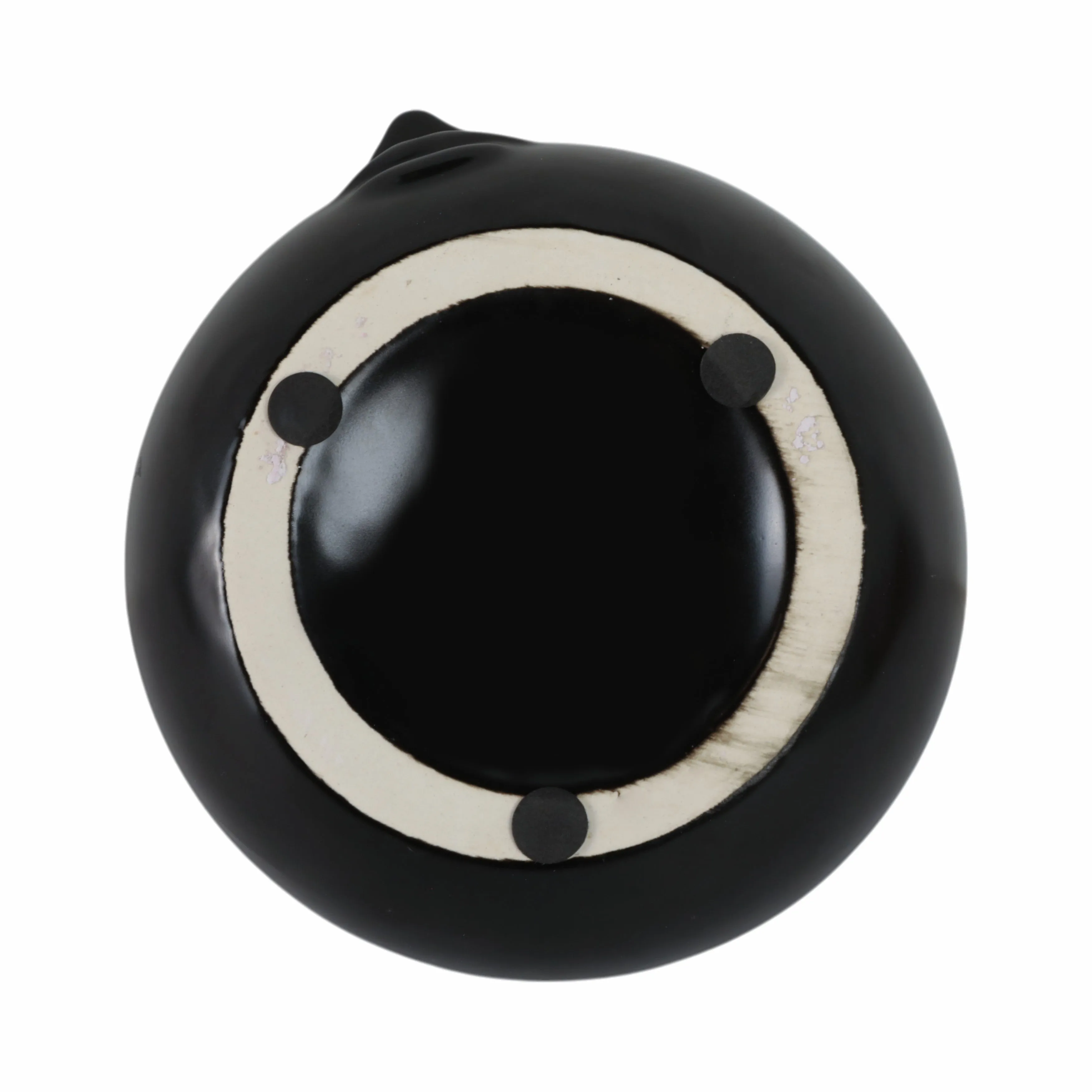 Ceramic 7" Face Planter, Matte Black