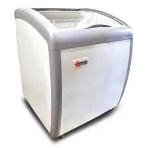 Chef AAA - FR-CN-0667, Commercial 26" Glass Door Frozen Food or Ice Cream Chest Freezer Display 5.6cu.ft.