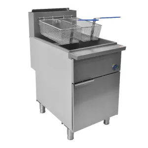 Chef AAA - KF-F5S-LP, Commercial 70-100lbs Deep Fryer 5 Tube Liquid Propane