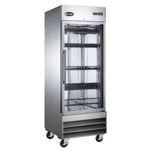 Chef AAA - S-23RG, Commercial Single Glass Door Reach-In Commercial Refrigerator