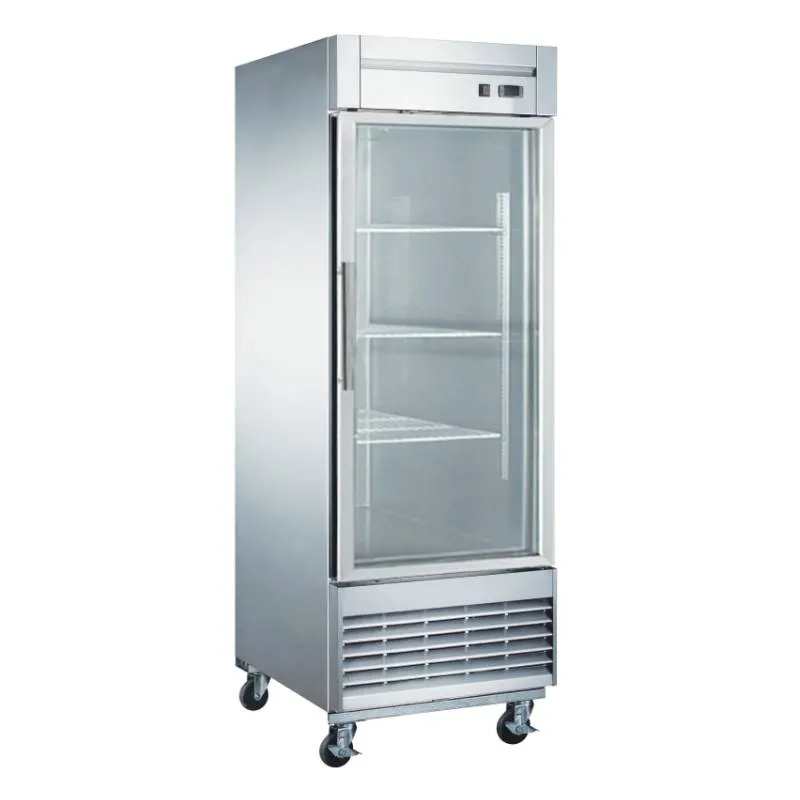 Chef AAA - T28F-GS1 27" 1 Glass Door Reach-in Freezer 17.7cu.ft.