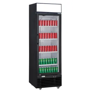 Chef AAA - TSM-12R Commercial Single Glass Swing Door Merchandiser Refrigerator