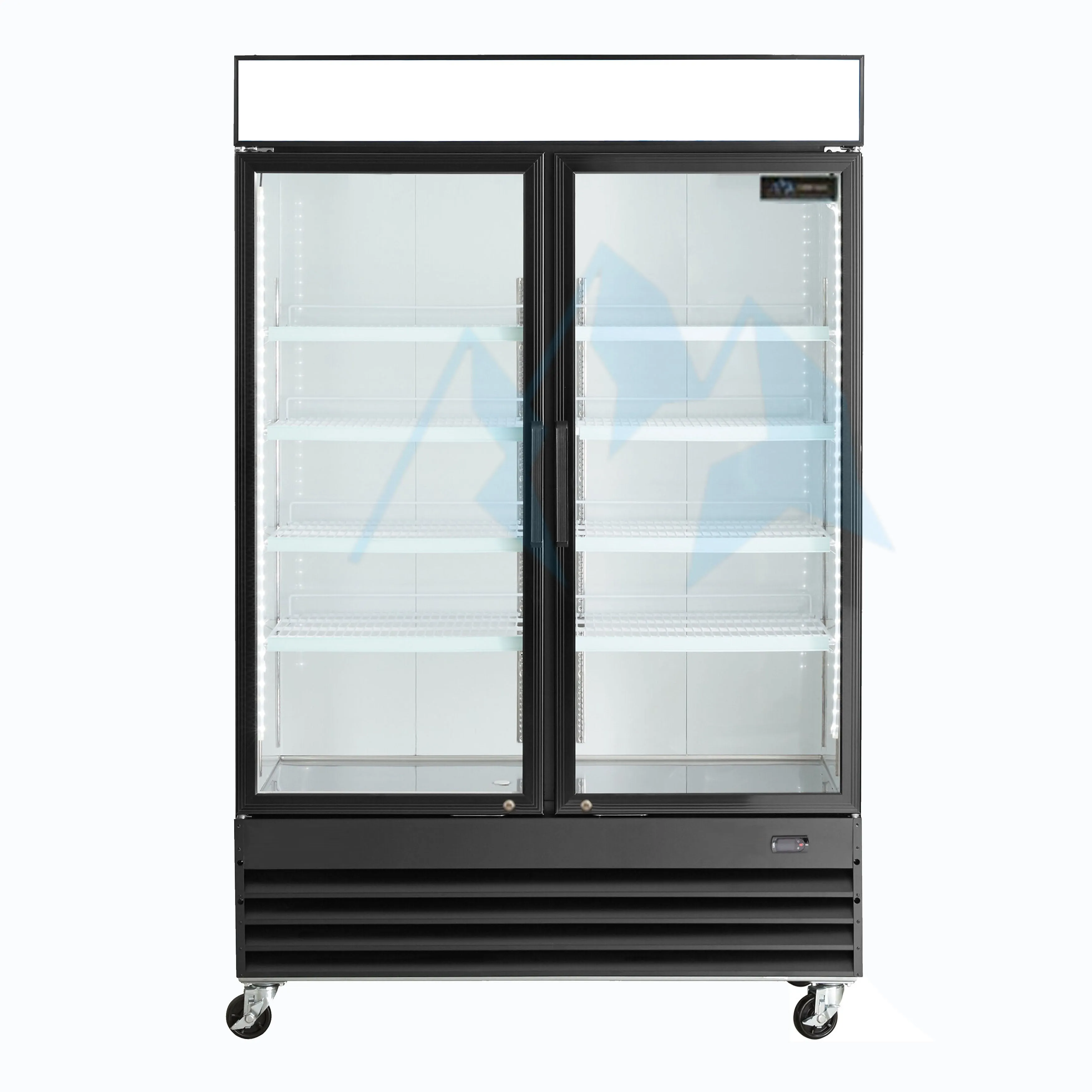 Chef AAA - TSM41R Commercial 47" 2 Glass Door Refrigerator 41.2 cu. ft.