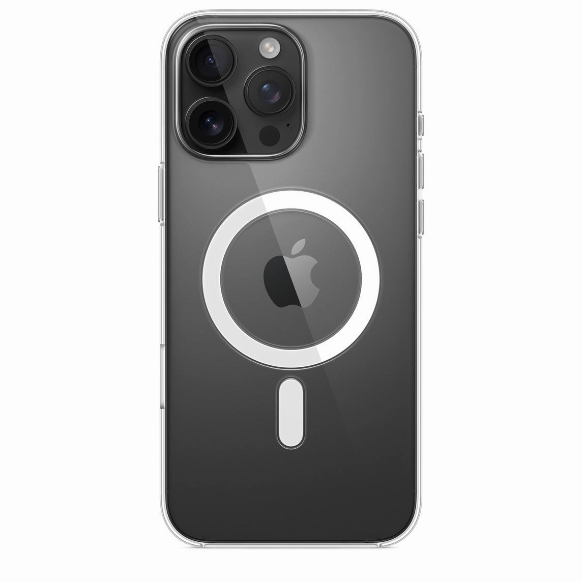 Shock Absorption Anti Reflection Coating Clear Case With Magsafe