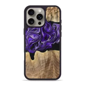 Iphone 16 Pro Max Wood Phone Case - Shelli (Purple, 777548) Screen Guard