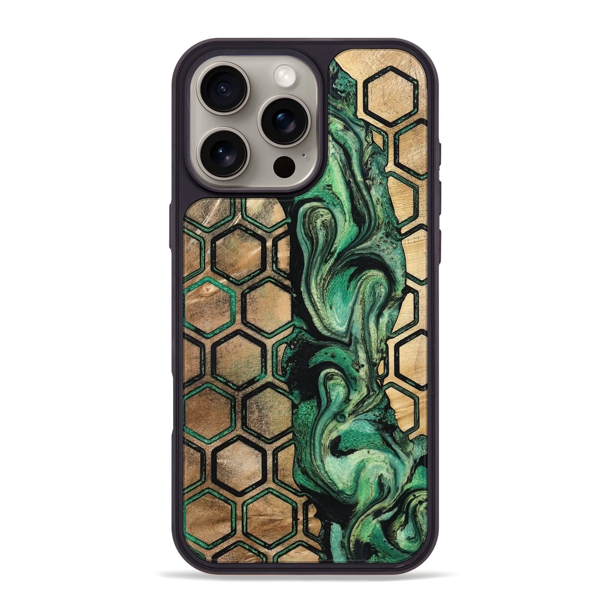 Iphone 16 Pro Max Wood Phone Case - Egbert (Pattern, 776219) Water Resistant
