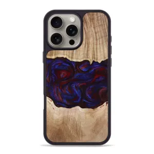 Bubble Free Iphone 16 Pro Max Wood Phone Case - Trudy (Red, 780505)