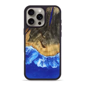 Iphone 16 Pro Max Wood Phone Case - Aarav (Coastal, 777211) Fingerprint Repellent