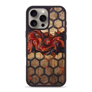 Iphone 16 Pro Max Wood Phone Case - Katelyn (Pattern, 779263) Anti Finger Grease Film