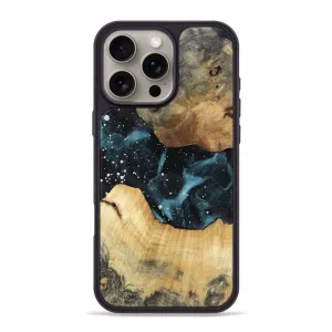 Iphone 16 Pro Max Wood Phone Case - Kenna (Cosmos, 781947) Scratch Resistant Glass
