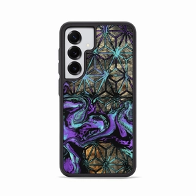 Galaxy S25 Wood Phone Case - Devonta (Pattern, 781744) Edge Protection Drop Protection