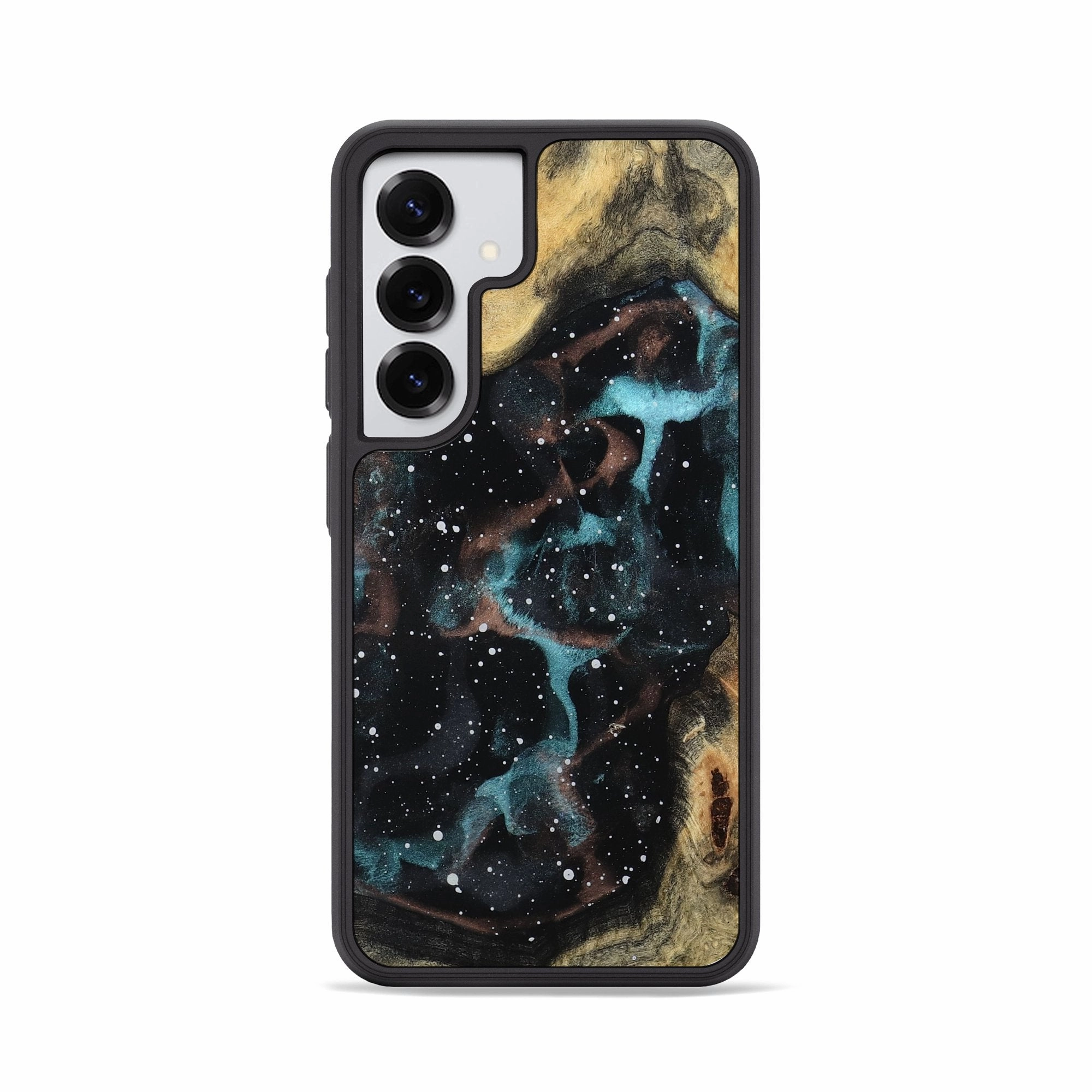 HD Clarity Galaxy S25 Wood Phone Case - Johanna (Cosmos, 781963)