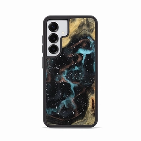 HD Clarity Galaxy S25 Wood Phone Case - Johanna (Cosmos, 781963)