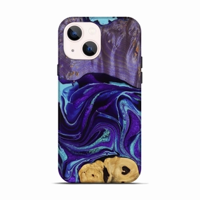Edge Guard Iphone 13 Wood Live Edge Phone Case - Vivian (Purple, 781426)