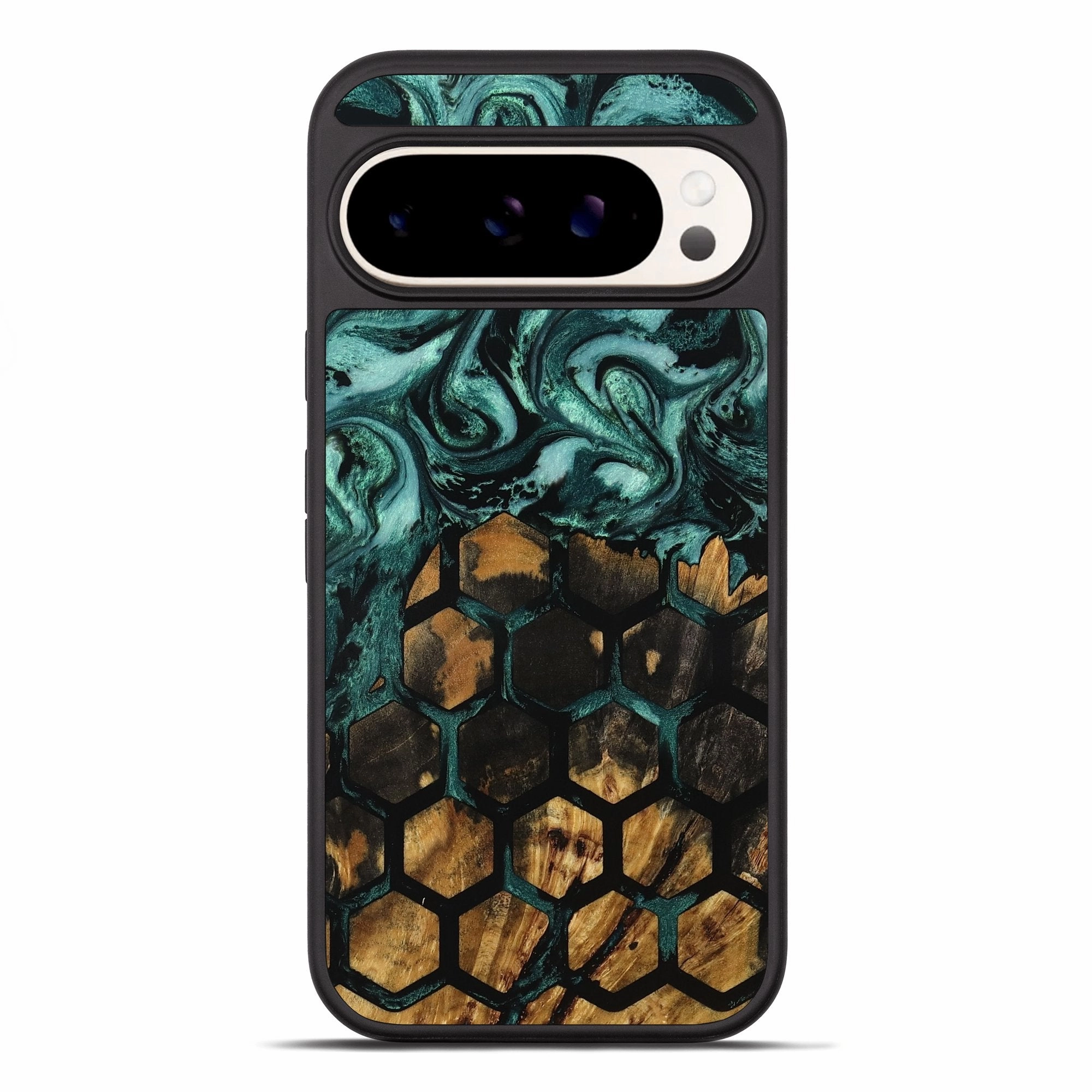 Anti Finger Grease Pixel 10 Pro Xl Wood Phone Case - Shamika (Pattern, 781707)