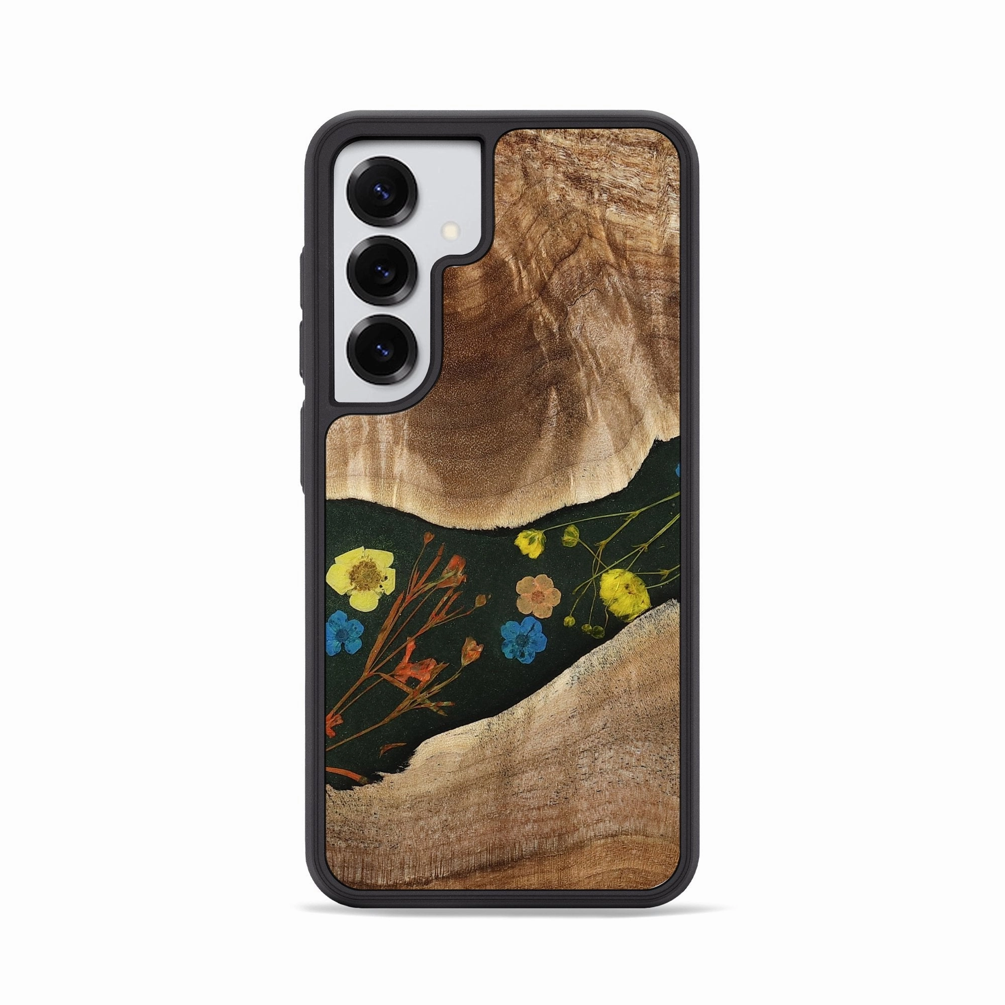 Galaxy S25 Wood Phone Case - Kyler (Bloom, 777858) Anti Yellowing Film