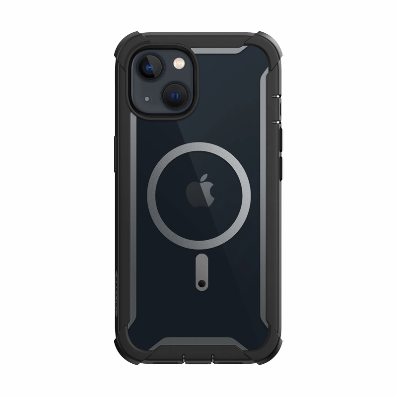 Fingerprint Resistant Anti Static Film Iphone 14 Plus Ares Mag Case - Black