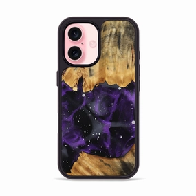 Iphone 16 Wood Phone Case - Jagger (Cosmos, 777538) Anti Dust