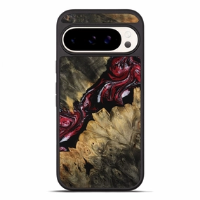 Pixel 10 Pro Xl Wood Phone Case - Janiah (Red, 767834) Anti Static Film
