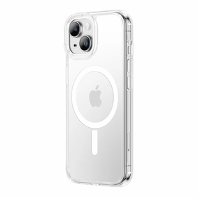 Anti Reflection Screen Rounded Edges Minimal Magnetic Case | Iphone 15 Plus