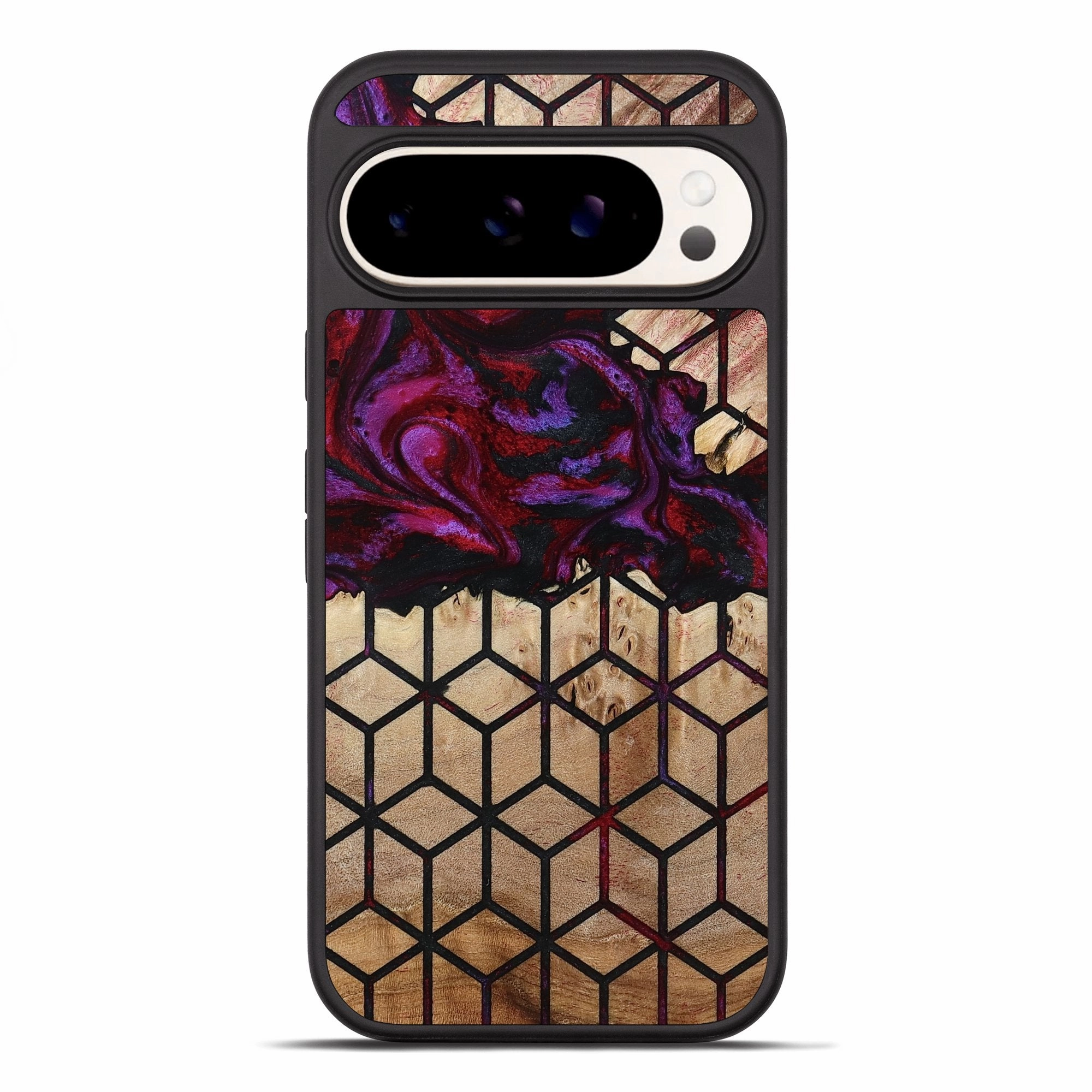 Anti Finger Mark Film Shock Absorbing Pixel 10 Pro Xl Wood Phone Case - Ayaan (Pattern, 780184)