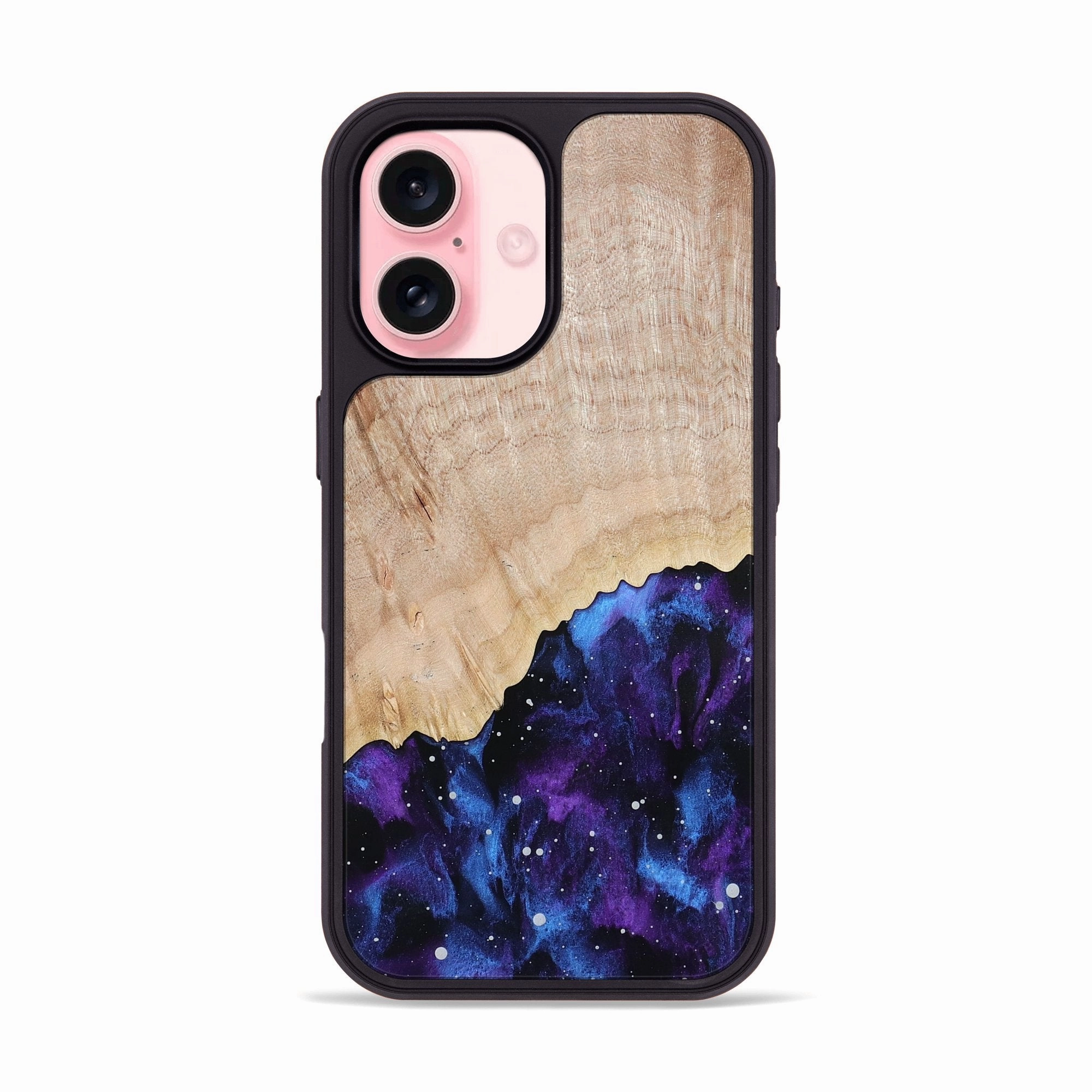 Scratch Proof Iphone 16 Wood Phone Case - Tylor (Cosmos, 780355)