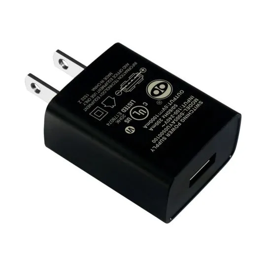 2A 5V Ul Fcc Certified Universal Usb Wall Adapter Fast Charger Energy Efficient
