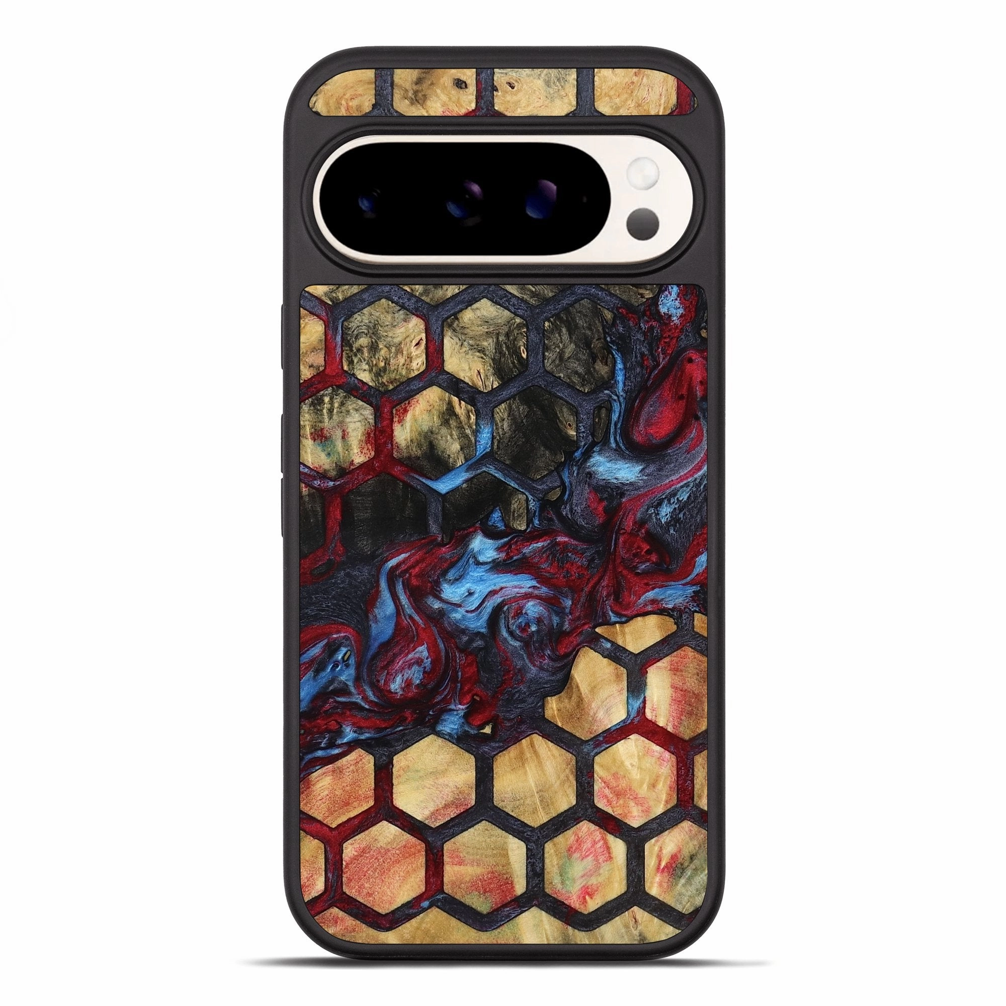 Anti Finger Streak Anti Fingerprint Shield Pixel 10 Pro Xl Wood Phone Case - Dakari (Pattern, 781724)