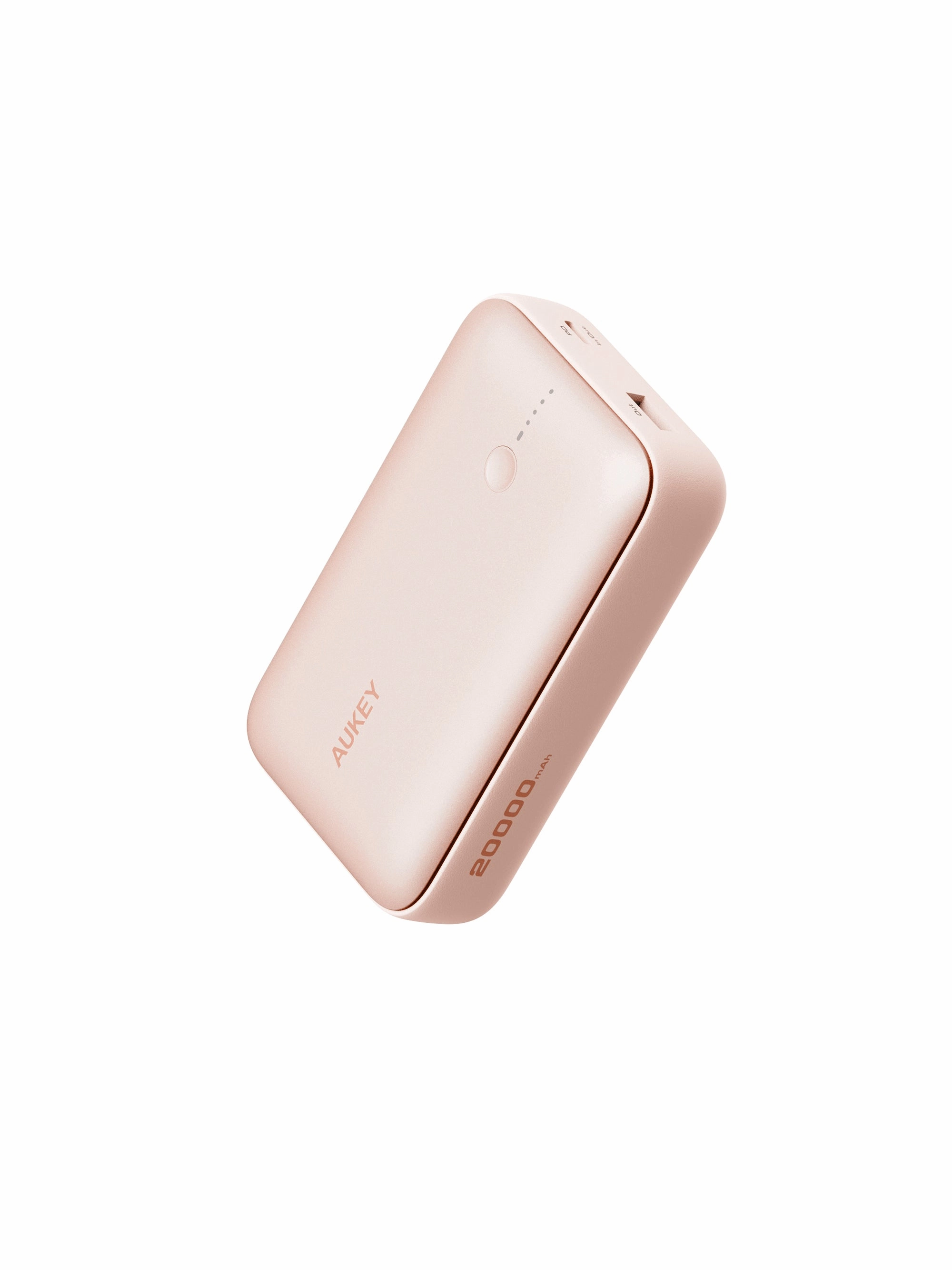 Aukey Pb-Y57 Spark Mini 20000Mah Compact Fast Charging Power Bank With 20W Pd Usb Input Waterproof Case