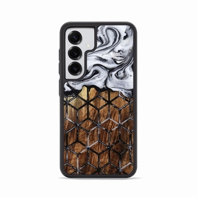 Scratch Proof Galaxy S25 Wood Phone Case - Atharv (Pattern, 775904)