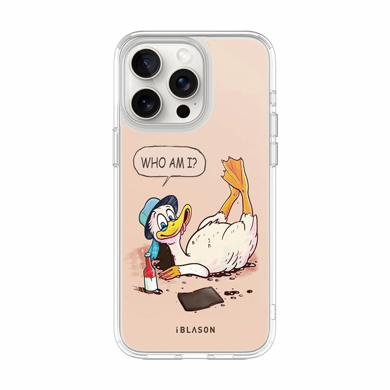 Iphone 15 Pro Max Halo Magsafe Cute Phone Case - Quackin Around Anti Dust Film
