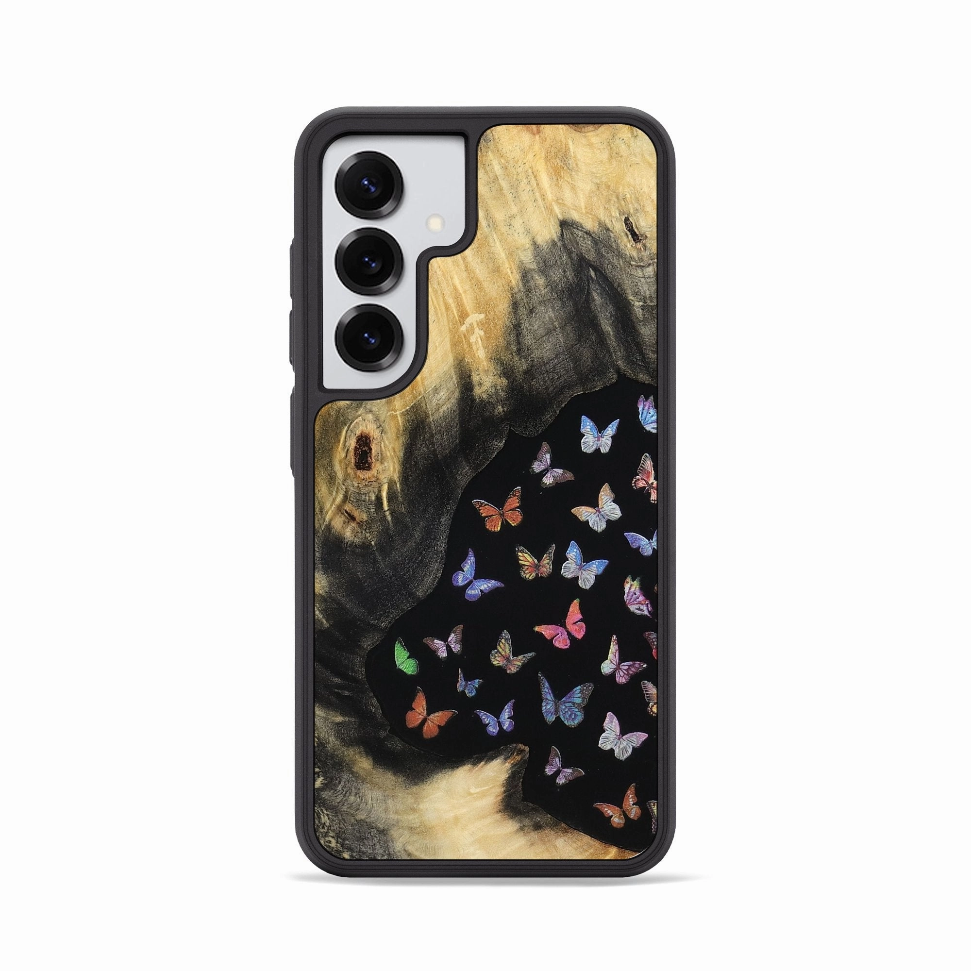 Galaxy S25 Wood Phone Case - Crue (Bloom, 781643) Easy Apply
