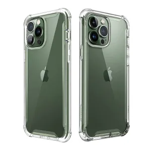 Raised Edges For Iphone 17 Pro Max Clear Jelly Case  (With Safety Airbags)