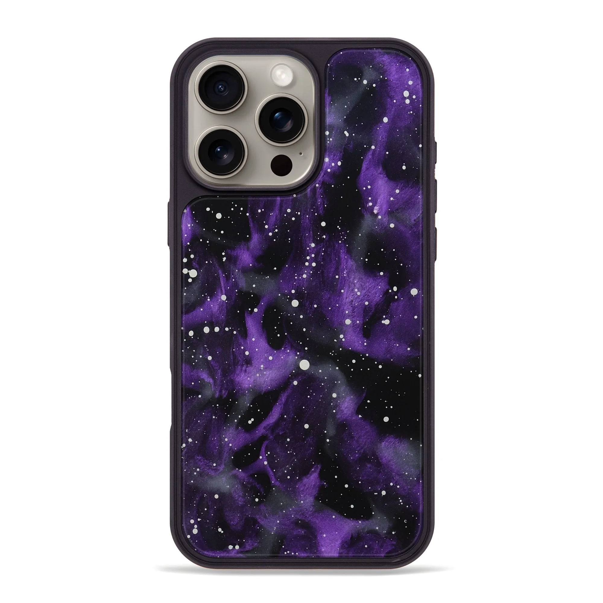 Iphone 16 Pro Max Resinart Phone Case - Besse (Cosmos, 781892) Anti Finger Streak