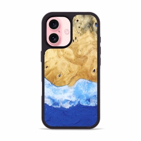 Scratch Proof Iphone 16 Wood Phone Case - Sybil (Coastal, 774616)