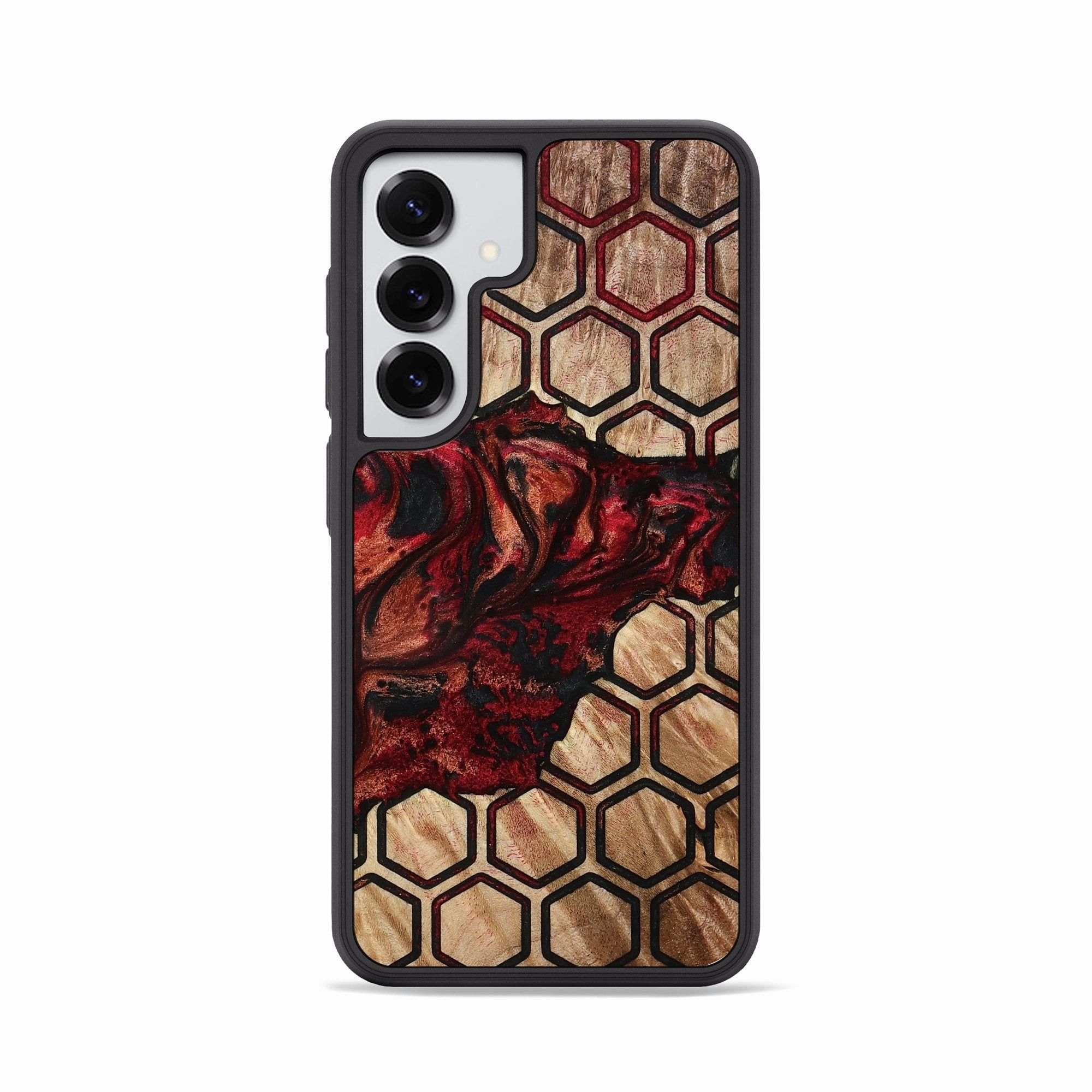 Scratch Resistant Anti Fingerprint Shield Galaxy S25 Wood Phone Case - Roy (Pattern, 779803)