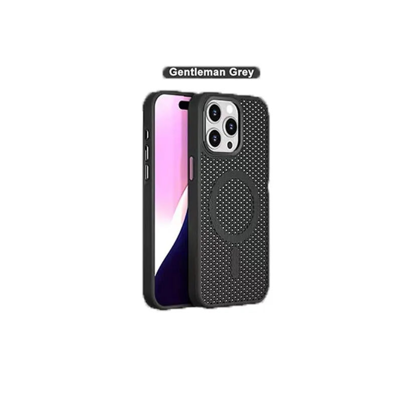 Usp 3D Mesh Armor Case For Iphone 17 Air Compatible With Magsafe Shock Absorption Bubble Resistant Film