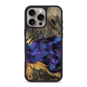 Anti Finger Grease Bubble Free Iphone 16 Pro Max Wood Phone Case - Jaquan (Cosmos, 781904)