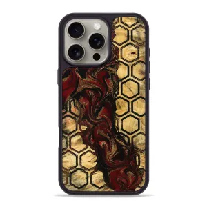 Tempered Screen Protector Iphone 16 Pro Max Wood Phone Case - Rae (Pattern, 776347)