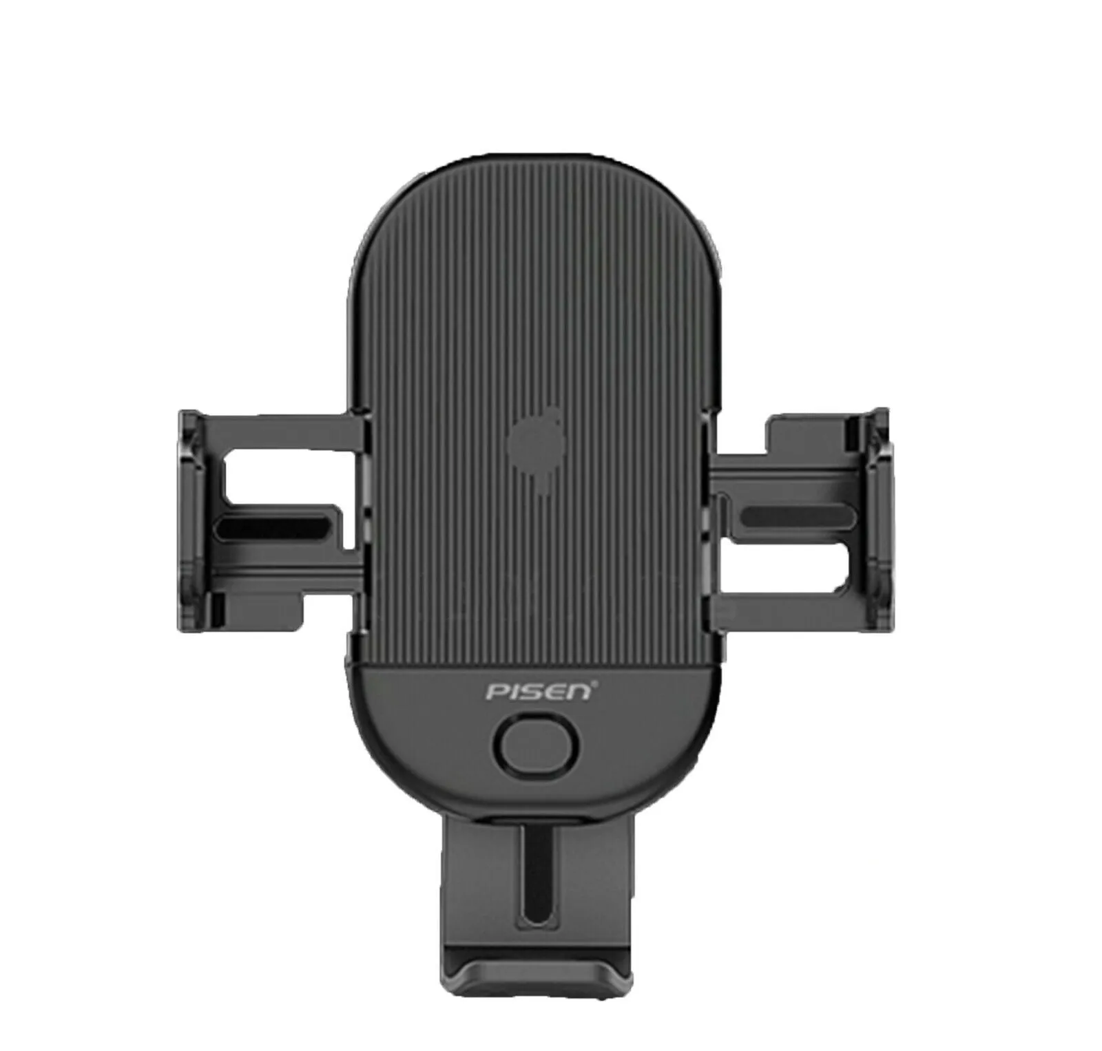 Pisen Gravity-Activated Car Vent Mount Vent Phone Holder Electric Bracket Wireless Charger Qi Car Holder(15W)Black Surge Protection Energy Efficient